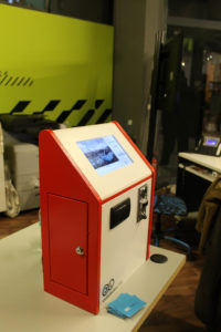 Donation Box at Open Design exhibition at INNOVATHENS